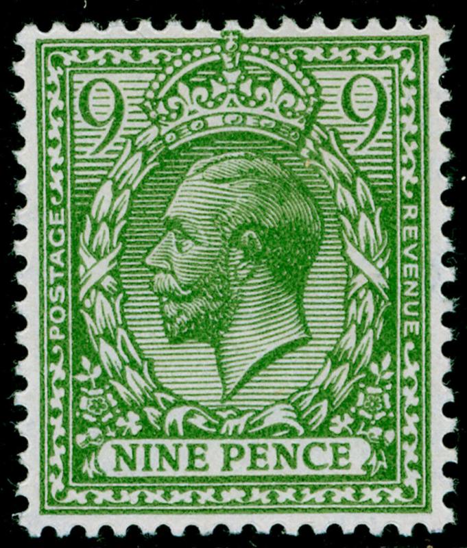 SG427 SPEC N43(1), 9d olive-green, M MINT. Cat £12.