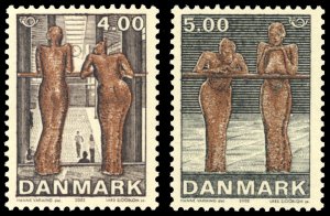 Denmark 2002 Scott #1222-1223 Mint Never Hinged