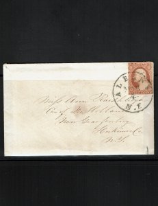 Scott 11 VF on cover