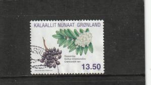 Greenland  Scott#  582  Used  (2011  Herbs)