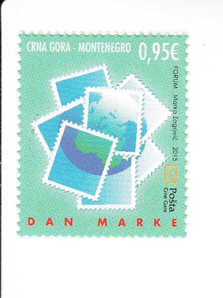 2015 Montenegro Stamp Day (Scott NA) MNH