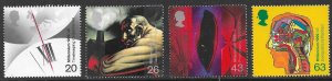 GREAT BRITAIN 1999 INVENTIONS Millennium Set Sc 1839-1842 MNH