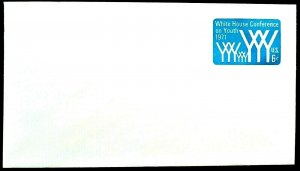 1971 US Sc. #U555 stamped envelope mint entire, excellent condition