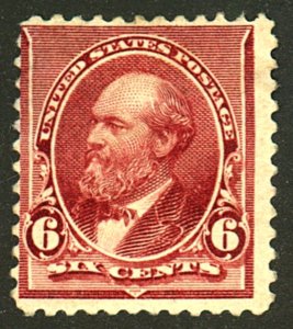 U.S. #256 MINT OG HR