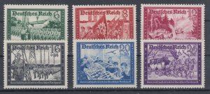 Germany 1941 Sc#B152A-158A mnh (DR1798)