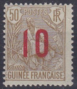 French Guinea Sc #62 Mint Hinged