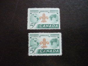 Stamps - Canada - Scott# 356 - Mint Hinged & Used Set of 1 Stamp