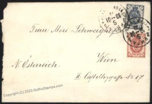 Russia Riga Latvia Cover Used Cover Austria G112282