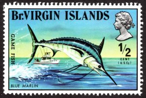 1972, British Virgin Islands 1/2c, MNH, Sc 244