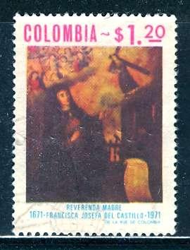 Colombia; 1972: Sc. # 805: O/Used Cpl. Set