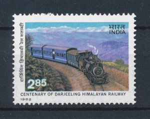 [113369] India 1982 Railway trains Eisenbahn  MNH