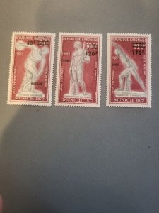 Stamps Gabon C134-6 never hinged