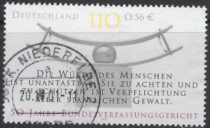 Germany 2137 Used 2001 issue (ak8462)