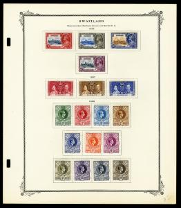 Swaziland Early 1900s Stamp Collection