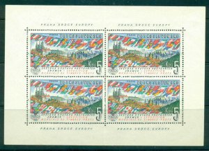 Czechoslovakia 1961 PRAGA World Stamp Exhibition MS MLH lot38374