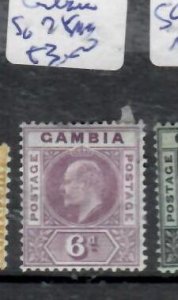 GAMBIA KE 6D    SG  75    MOG      P0313A  H