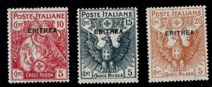 Eritrea #B1-3 MH cpl set of 3