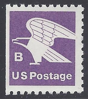 #1819 18c Non-Denominated B Rate Eagle Booklet Single 1...