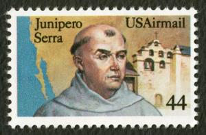 C116 44c Junipero Serra, Air Mail Mint NH OG