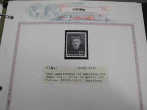 PEACE, Wonderful Topical Stamp/Cover Collection in 8 binders