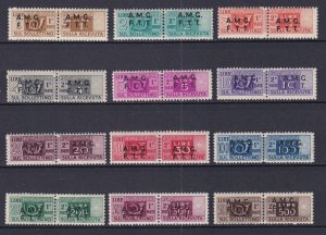 1947-48 - ITALY - TRIESTE Zone A - Sc#Q1-Q12 - MNH**