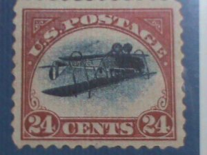 UNITED STATES-COVER-1918 SC# C3 22 KARTS GOLD REPLICA-24 CENTS INVERTED JENNY