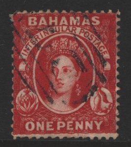Bahamas Sc#16 Used - Watermark Reversed