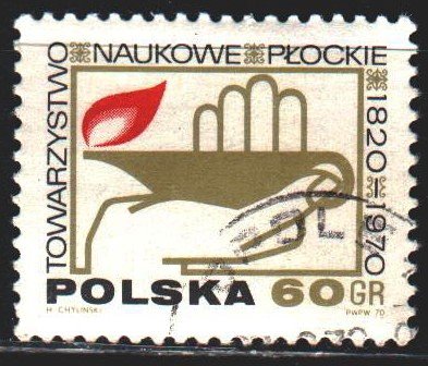 Poland. 1970. 2009. 150th anniversary of the P?ock Scientific Society. USED.