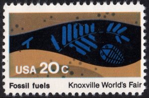 SC#2009 20¢ Knoxville World's Fair: Fossil Fuels Single (1982) MNH