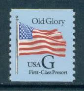 2888 25c G Old Glory Fine MNH