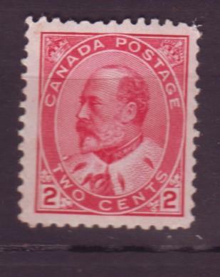 J18631 JLstamps 1903-8 Canada mnh #90 or 90e type 1 or 2, priced for type II