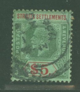 Straits Settlements #201 Used Single