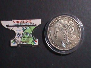 ​SIERRA LEONE-1969-SC#376 COMPLETION OF PEPEL PORT USED VF-FANCY POSTAL CANCEL