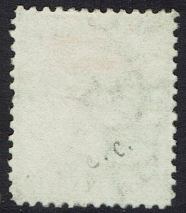 SIERRA LEONE 1872 QV 1D WMK CROWN CC UPRIGHT PERF 12.5 NO GUM