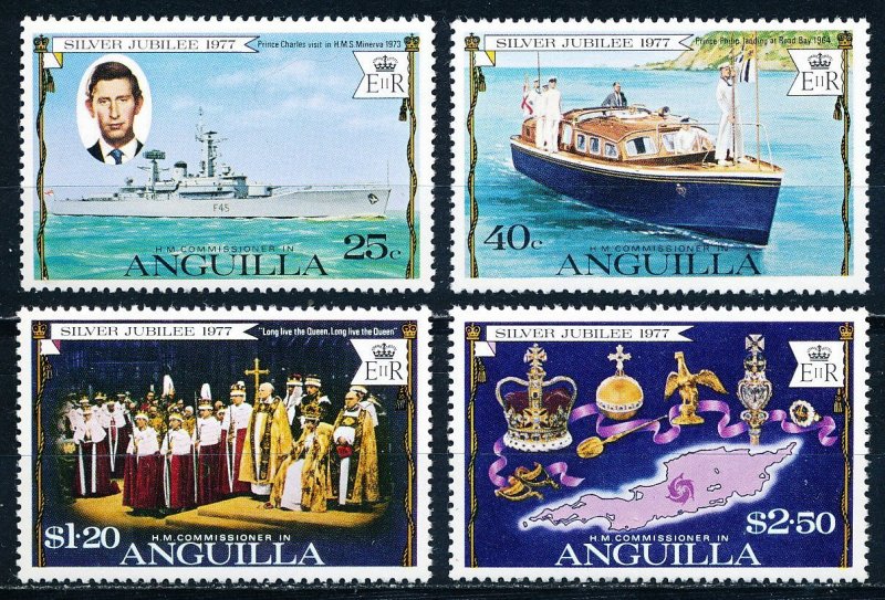 Anguilla #271-274  Set of 4 MNH