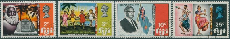 Fiji 1970 SG428-431 Independence set FU