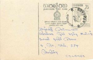  Postal entirety Postal Stationary Sri Lanka Ceylon Lion