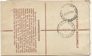 Australia H&G #39 Registered Letter Bexley North New South Wales Nov 20, 1953