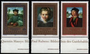 Liechtenstein # 817 - 819 MNH