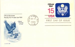 #UZ4 Official Mail Postcard – Unknown Cachet SCBL