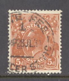 Australia Sc # 120 used (BC)
