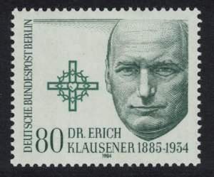 Berlin Dr Erich Klausener chairman of Catholic Action 1984 MNH SG#B681