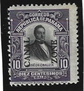 Canal Zone Scott #41 Mint 10c Type II Overprint 2019 CV $60.00