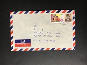 Indonesia #780//B242 Cover to Finland (1970-1999) Cover #3472