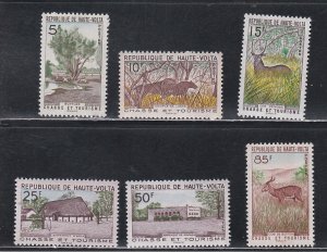 Burkina Faso # 97-102, Animals & Wildlife Preservation. Mint NH, 1/2 Cat.