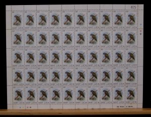 ST. LUCIA - SCOTT# 539 - PANE 50 - MNH - CAT VAL $37.50