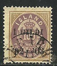 Iceland # 68, Used.