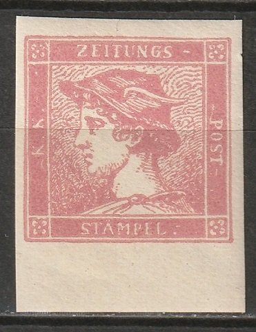 Austria 1866 Sc P3 newspaper reprint MNH**