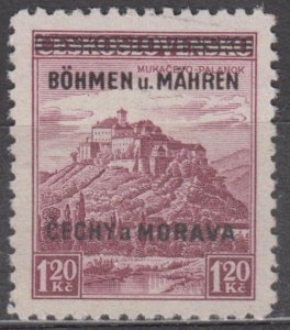 Bohemia & Moravia Scott #11 1939 MNH