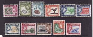 Pitcairn Is.-Sc#20-30-unused hinged set-QEII Definitives-1957-